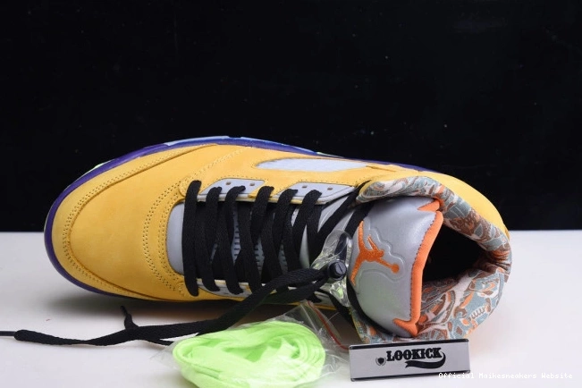 Official Maikesneakers Retro 5 Jordan What CZ5725-700 The 0709